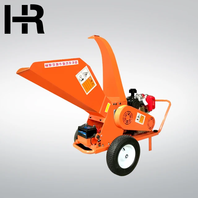HR60  Mini Gas Engine Rotor Type Garden Log Chipper Shredder philippines  with 6.5 HP