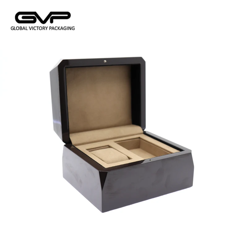 high end wooden gift boxes watch case wood box packaging
