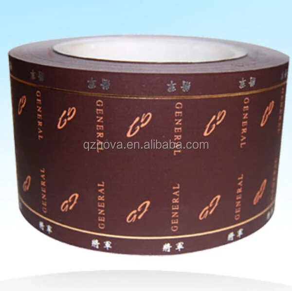 high quality  hot stamping Tobacco tipping paper for cigarette package