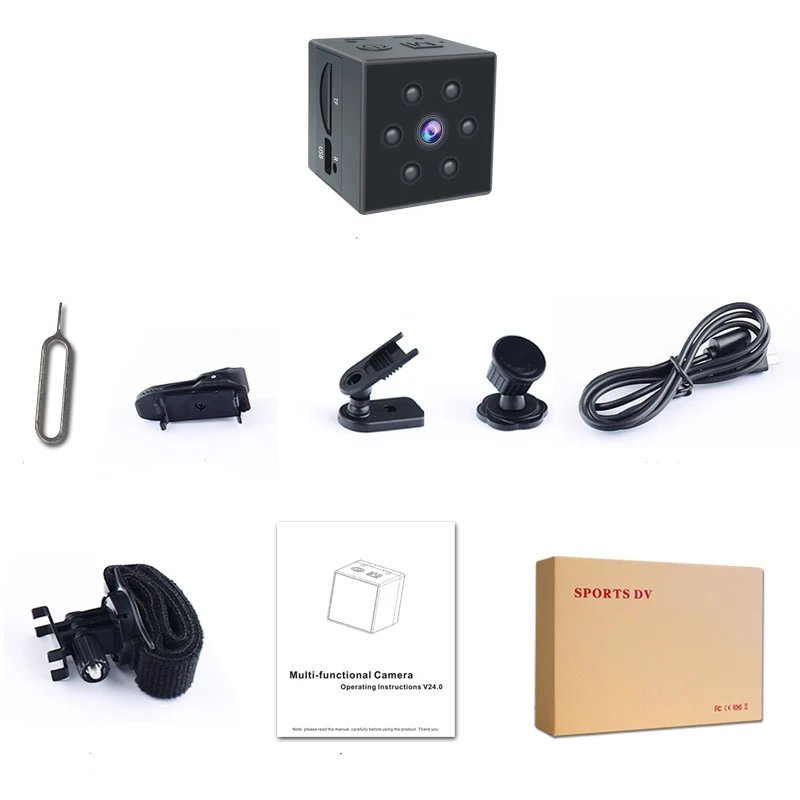 MD23 HD 1080P (Full-HD) мини-камера датчик ночного видения камера-Регистратор движения DVR камера для подводной съемки на глубине до видео minicamera с разрешением full hd