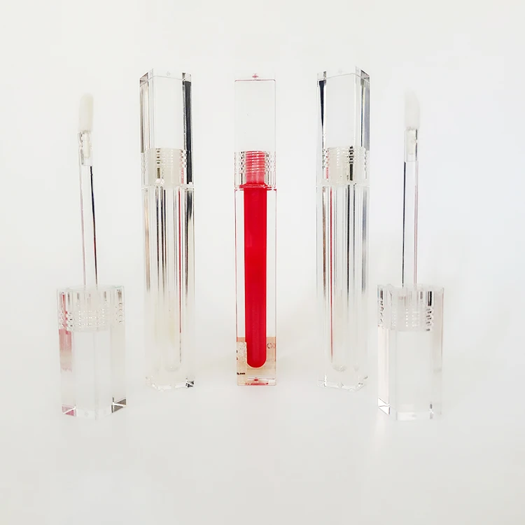 
Clear plastic tube packaging lip gloss bottle lipgloss tube lip gloss container 