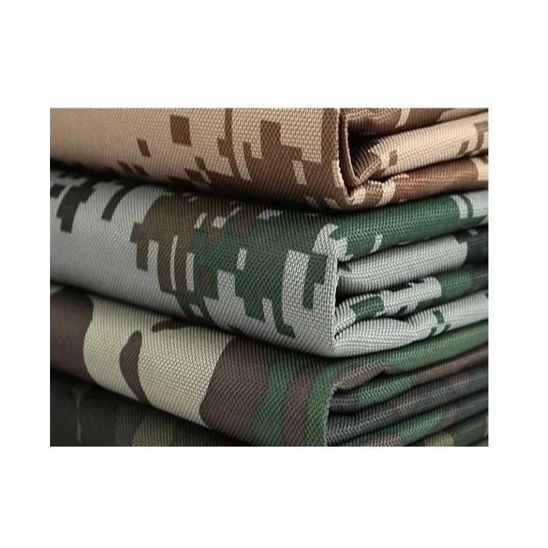 100% Nylon Printed fabric Anti-static Tri-laminate waterproof Nylon Fabric with TPU Coating