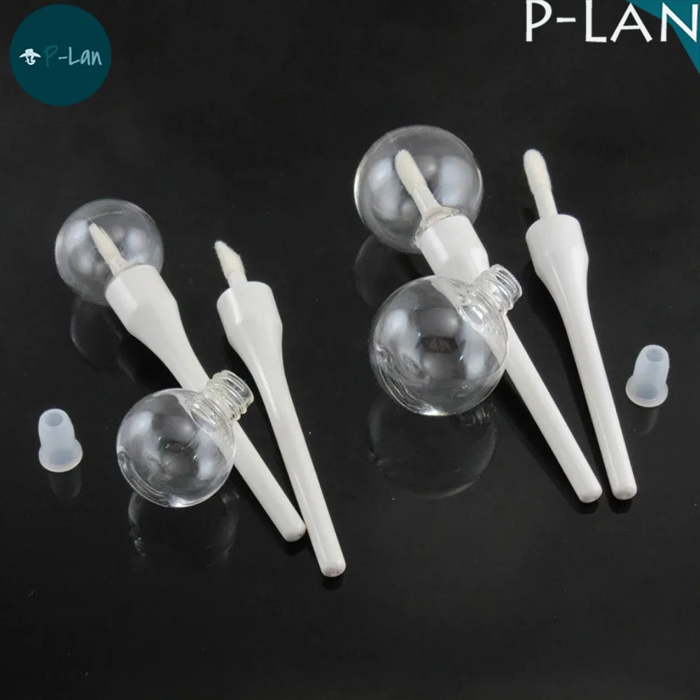 P-lan Pack Lollipop Shape 6ML 11ML Lip Gloss Tube Wholesale Bulb Style Lipgloss Bottle