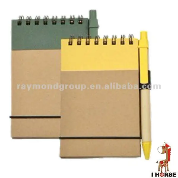 
spiral recycle notebook 