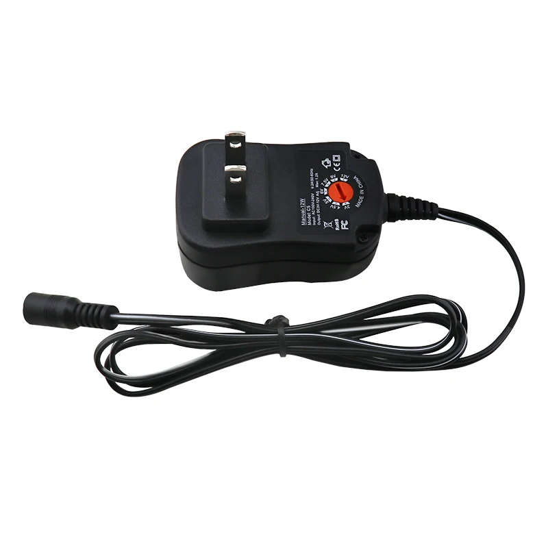 12w 30w Multi Voltage 3v 4.5v 5v 6v 7.5v 9v 12v Power Adapter