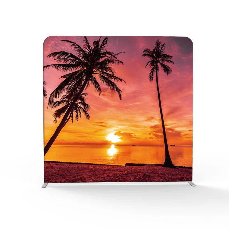 Tradeshow Popup Background Backdrop Banner Stand Studio Pillowcase Banner For Photography