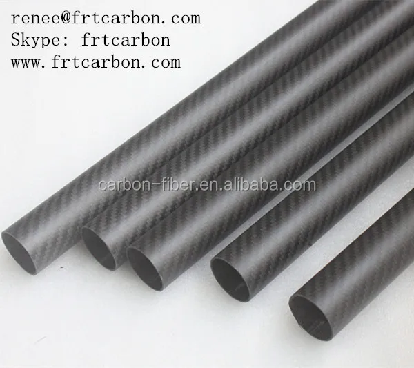 wholesale: 25x23x1000 3K woven carbon fiber tube
