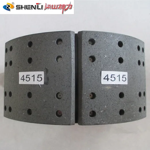 Тормозная колодка 13T американского типа для грузовика прицепа 4515