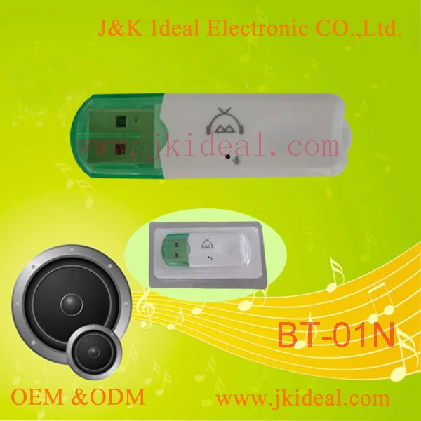 BT-01N Best price bluetooth usb adapter for android/speakers