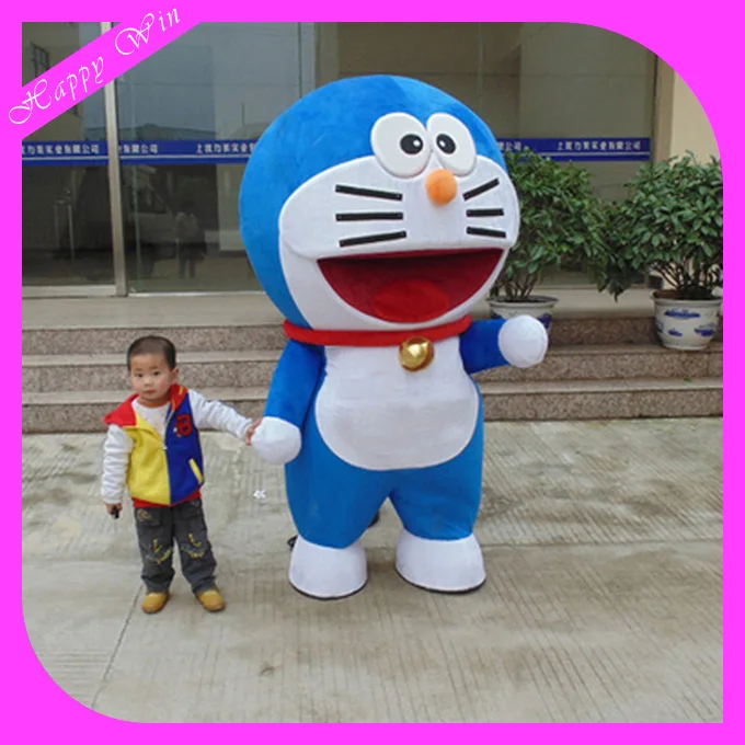 Японский популярный мультяшный персонаж doraemon костюм талисмана