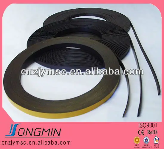 высокое качество экструзии резиновые магнитные ленты с клеем