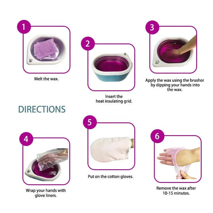 Exclusive manufacturer electric wax melt  paraffin wax bath warmer for hands and feet