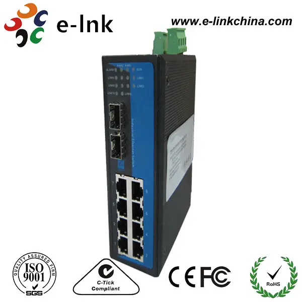 Закаленная 8 разъём(ов) волоконно-оптический коммутатор с функцией управления