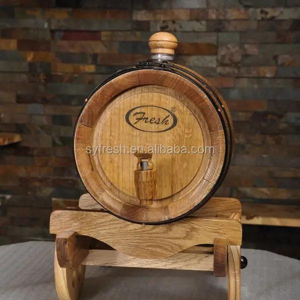 Custom Decoration 3L Oak Barrels Red Wine Barrel For Sale