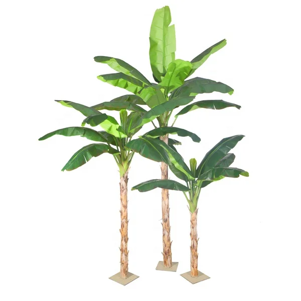 Factory professional make artificial banana tree indoor decorative tree