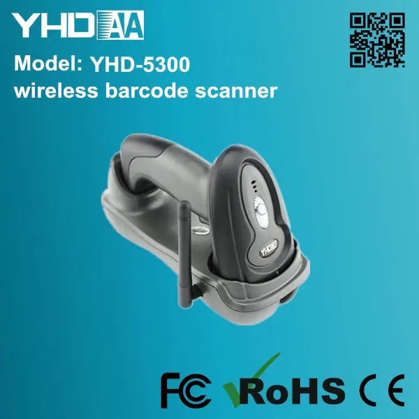 wireless barcode scanner with pedestal