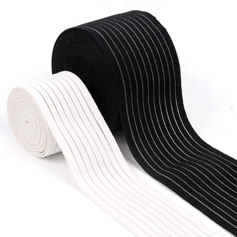 Logo custom elastic webbing medical knitted elastic band for garment