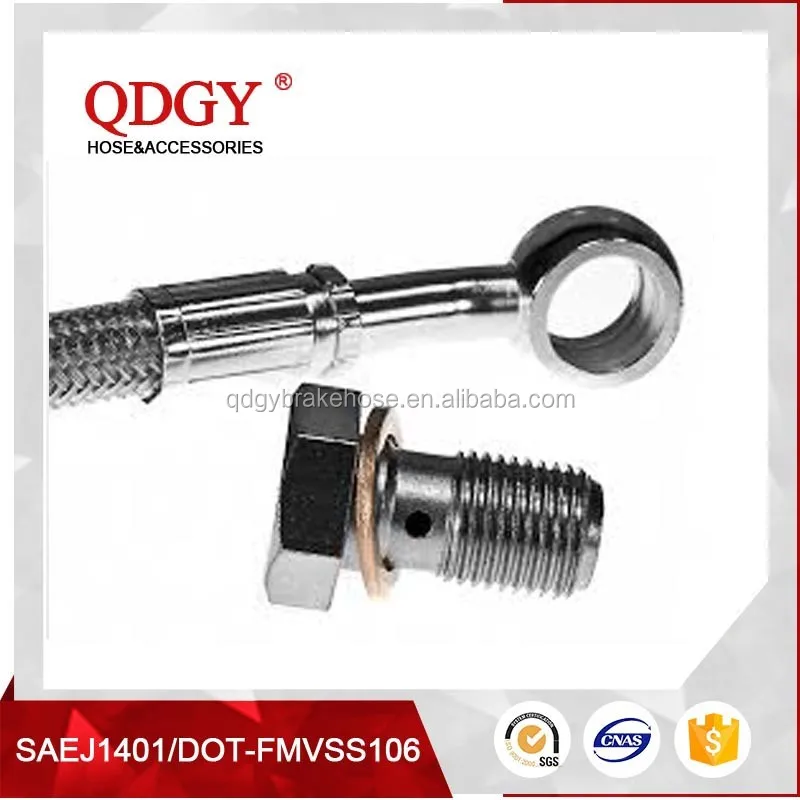 stainless steel braided brake hose