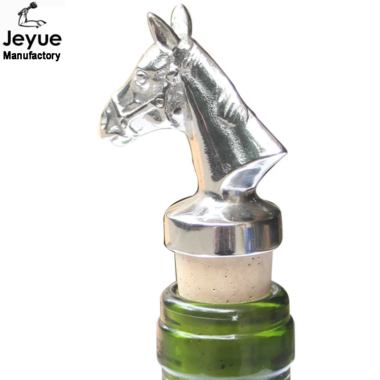 Bottle closure horse cork bottle stopper for wine whiskey party
