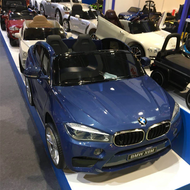 2018 Новое поступление X6M лицензированный большой двойной сиденье Детский электромобиль ездить на 12 В