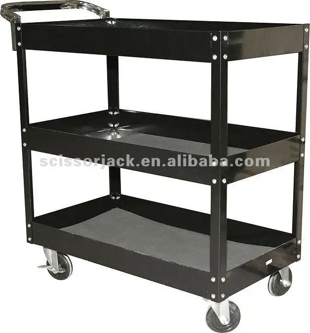 Тележка для инструментов с 3 полками