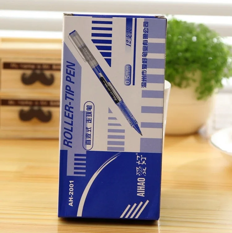 Top quality roller tip liquid ink pen