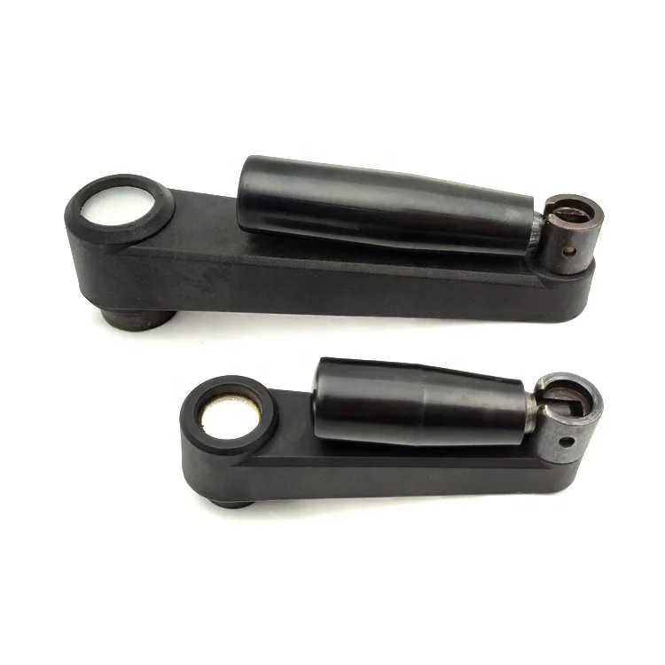 Plastic hospital bed folding crank handle