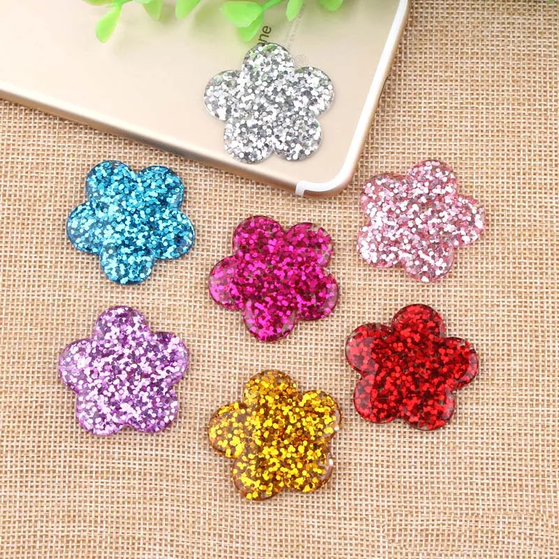  34*51 мм медведь Кабошон блестящие подвески из смолы DIY Модный чехол для мобильного телефона декоративные
