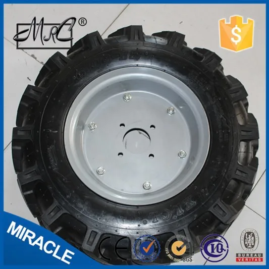 Heavy Duty Pneumatic Small Rubber Pneumatic Tractor Wheel 6.00-12