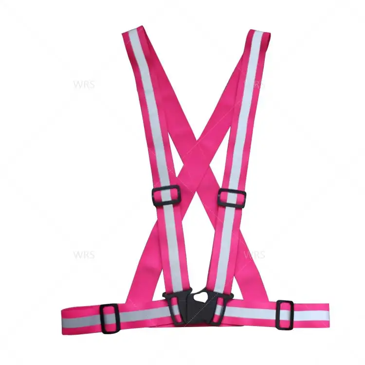 
EN471 class 2 high visibility reflective bicycle safety vest for bike motor cycling running safety 