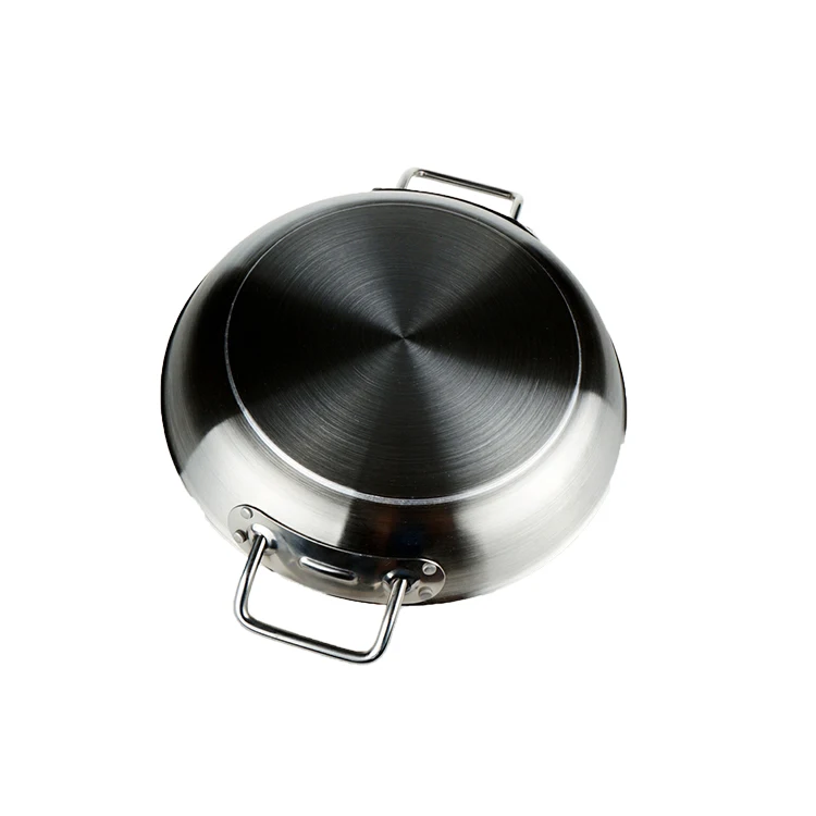 stainless steel non-stick small frying pan with strong handle