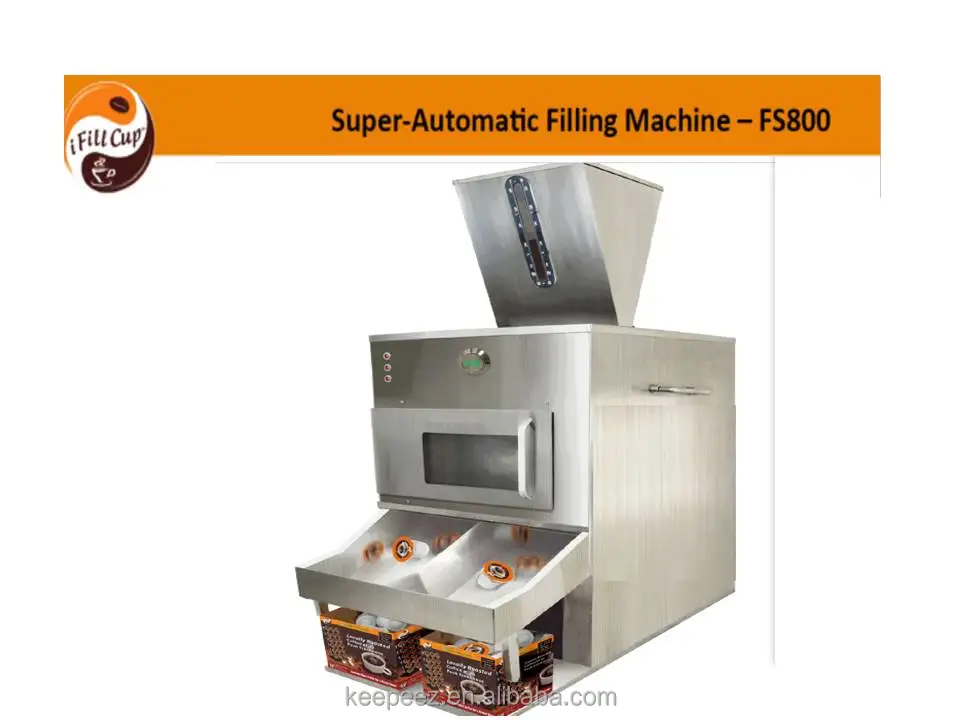 2016 innovative product household new Filling machine/ fills and seals single serve coffee K cups