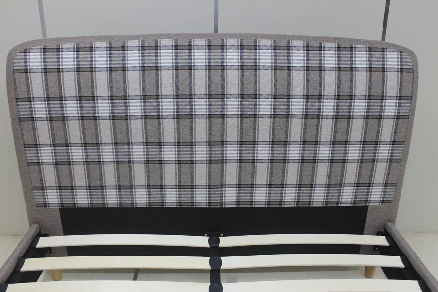 
Wholesale Modern USB Speaker Soft Wooden Bed Frame Double Murphy Bed 