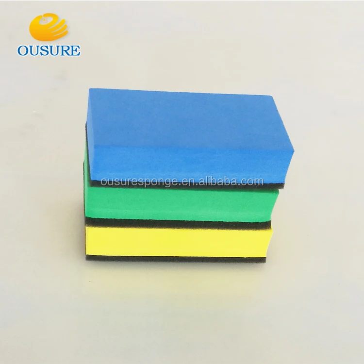 Various shapes car wax sponge car polishing pad car coating sponge tool