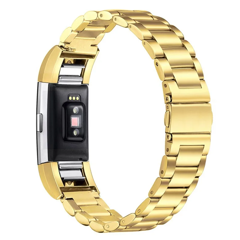 Watch Strap For Fitbit Charge 2 Band Stainless Steel Wristband Strap Replacement Genuine Metal for Fitbit Charge 2 Bracelet Band