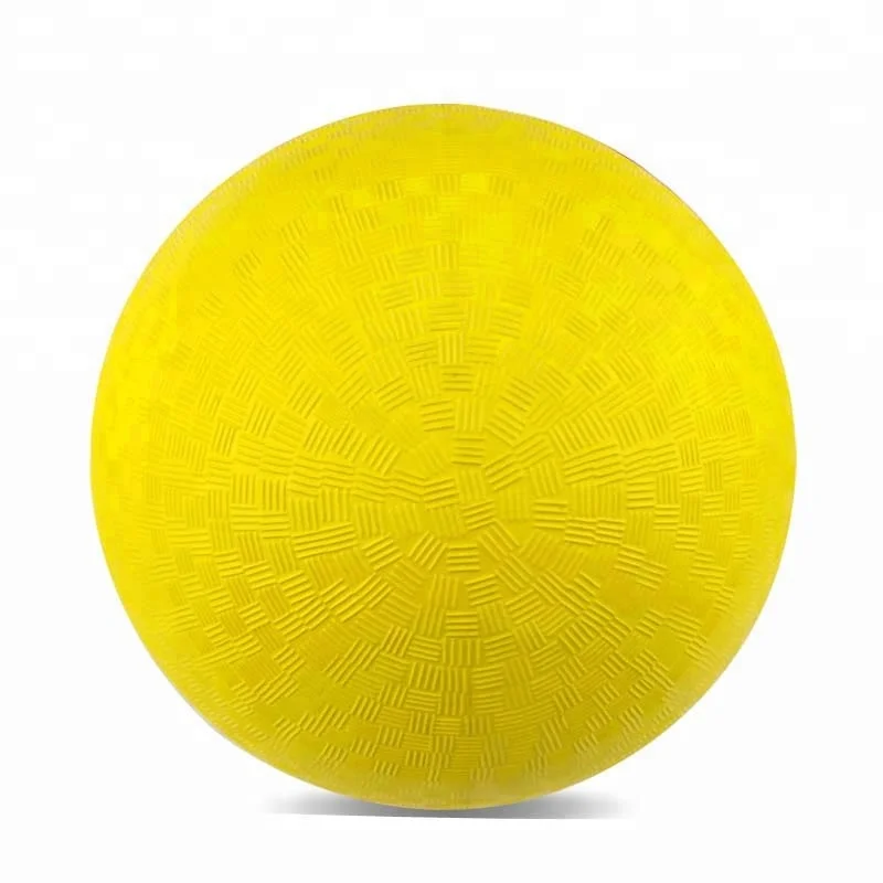 Factory Made Colorful Rubber Playground Ball For Kids Toy