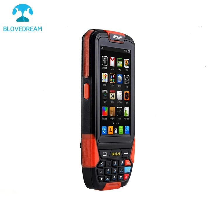 High Quality Mobile Terminals Barcode Scanner Android 5.1 Rugged PDA
