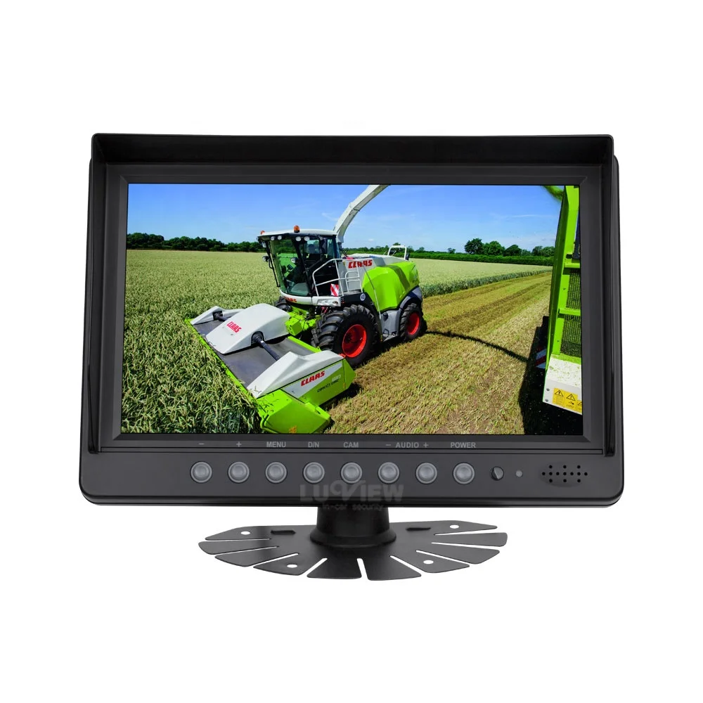 9 дюймов TFT LCD Автомобильный монитор заднего вида