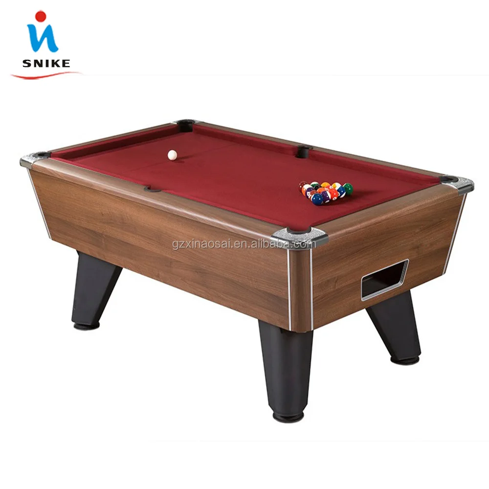 Hot Sale cheap 25mm Slate K55 Rubber Coin Operated Pool Billiard Table For Sale