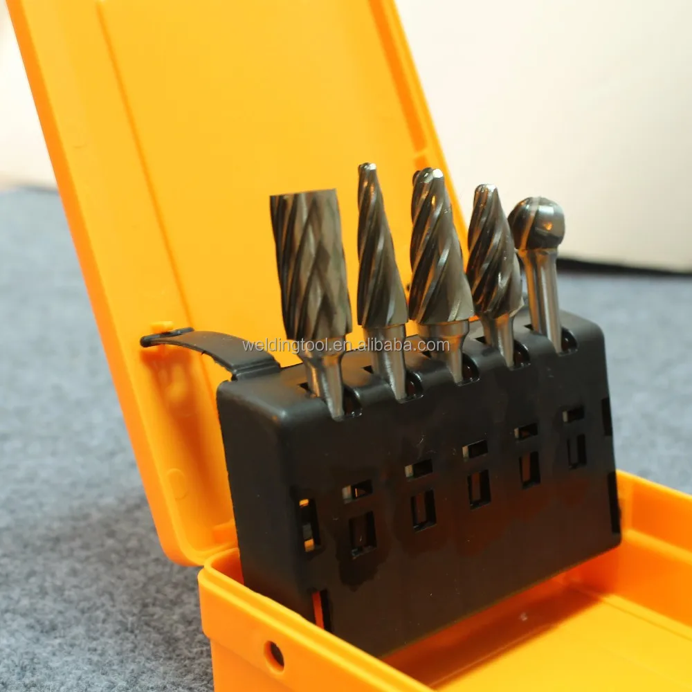 
Professional quality 5pcs Tungsten Carbide Rotary Burr Set 