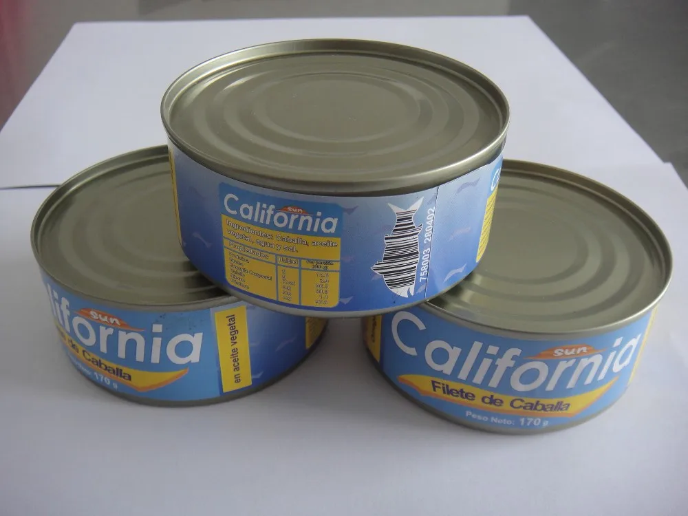 2021Canned skipjack tuna in sunflower oil 170g tona fish canned