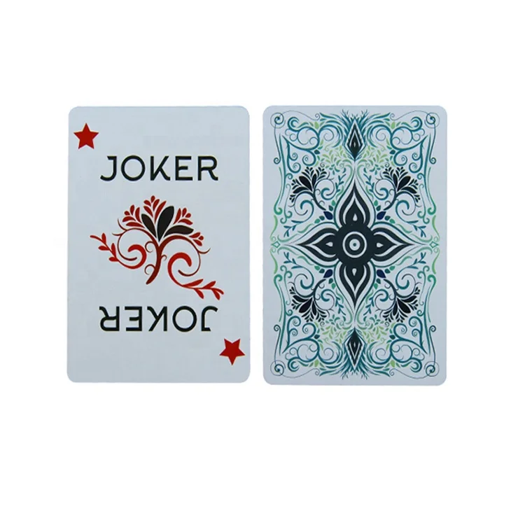 Professional Good Casino Magic Deck Cards Black Core Paper Barcode Playing Cards Printing