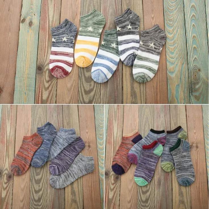 
UP GRADE summer cotton Fashion Cheap breathable ankle Men Wholesale Socks 