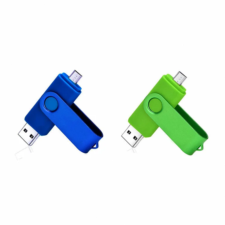 Pen Drive 2 In 1 Function Pendrive high quality USB 3.0 8gb 16gb 32gb 64gb dual port for Android Phone