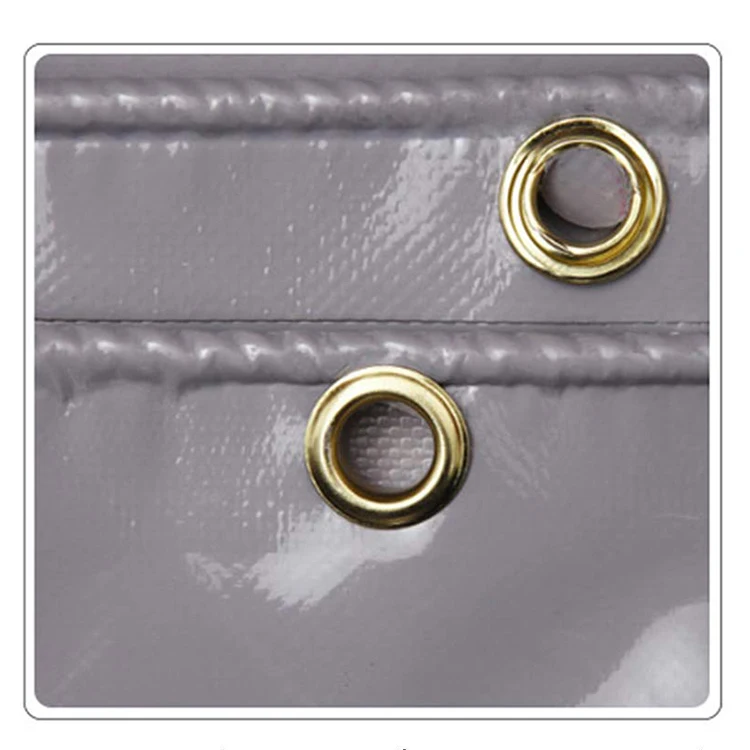 Stock Lot 650gsm Heavy Duty Polyester Plastic Tarp PVC Tarpaulin Truck Cover