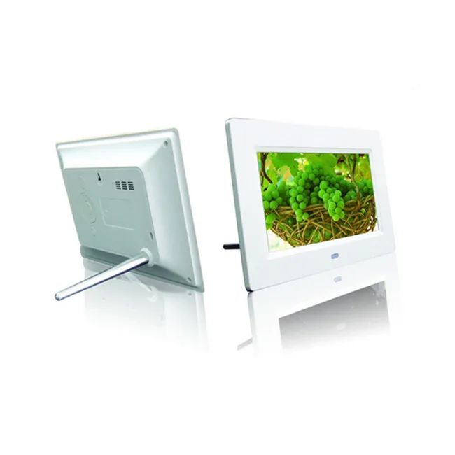 
 Bulk wholesale 8 inch Slim LCD digital photo frames with power adapter  