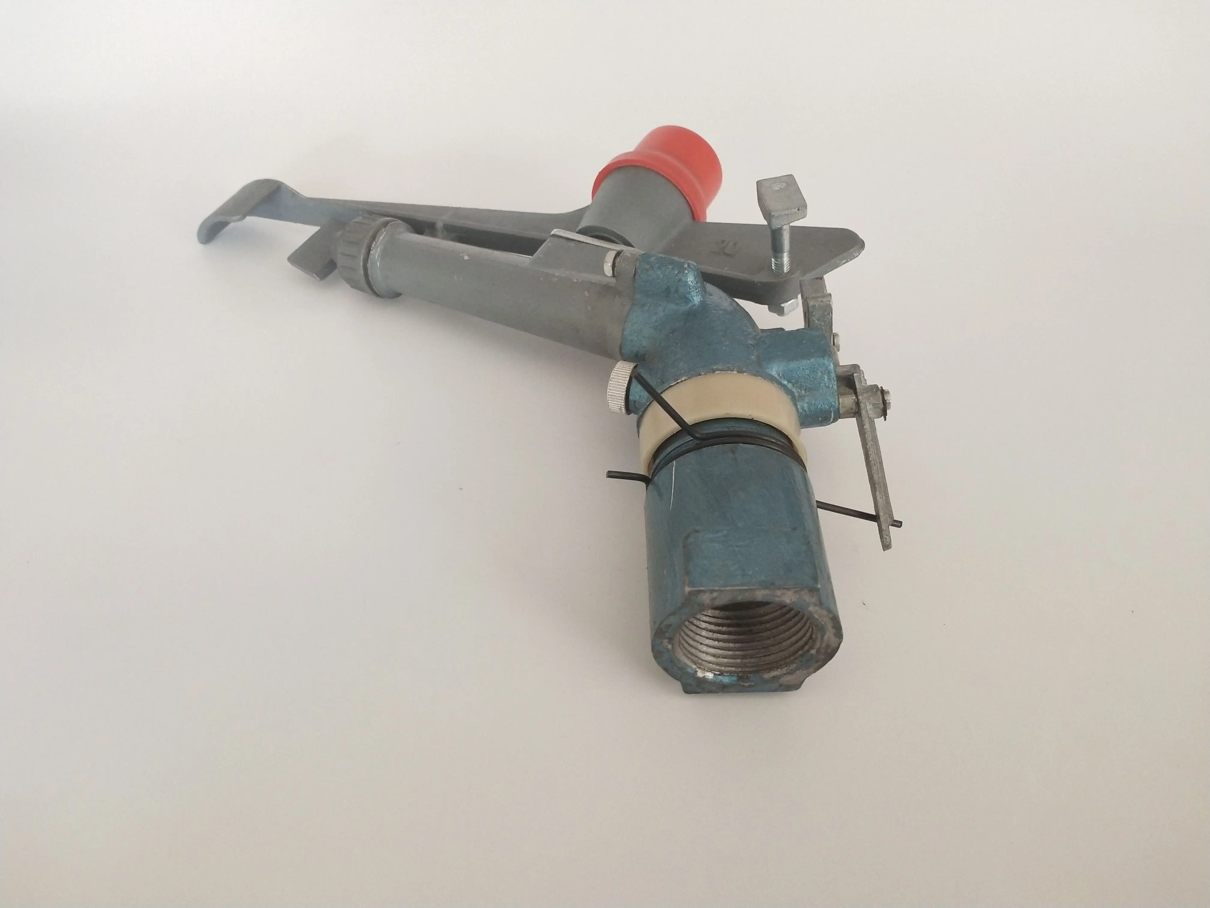 High Pressure Agricultural Irrigation System 1 Inch Long Range Rotate 360 Degrees Big Water Rain Gun Sprinkler