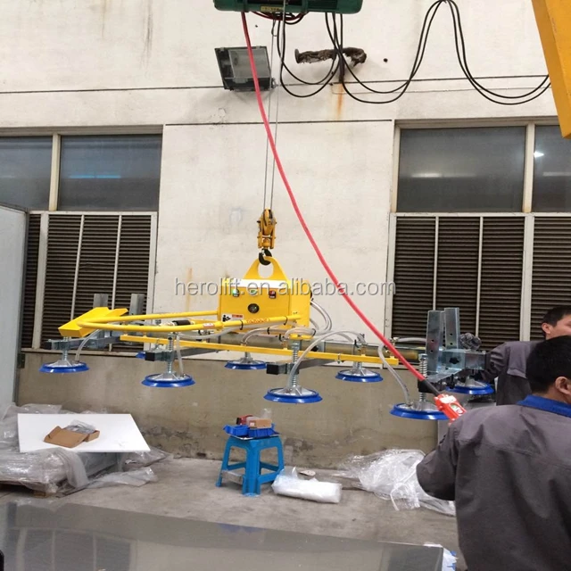 Handling machine for vacuum lifting equipment metal sheet steel