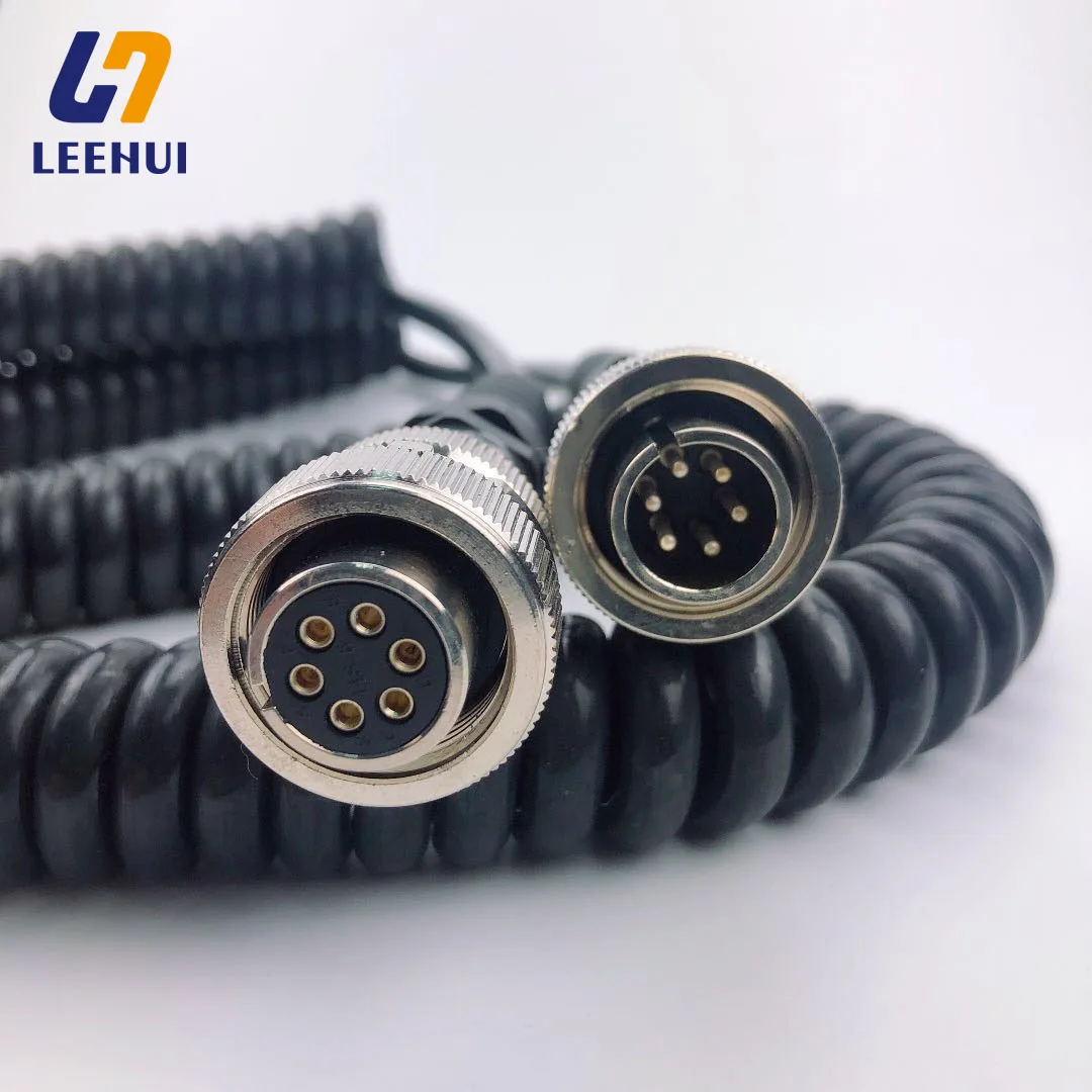 Ultrasonic sensor cable  for  ABG DYNAPAC VOLVO SANY asphalt paver leveling system