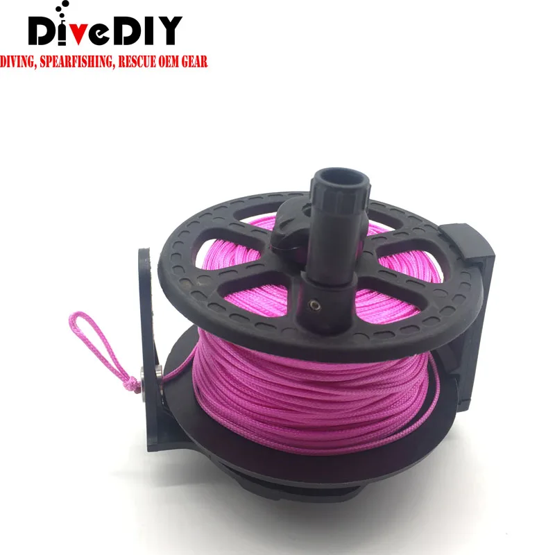 Катушка для подводной охоты с линией dyneema 2 мм 1,6 мм